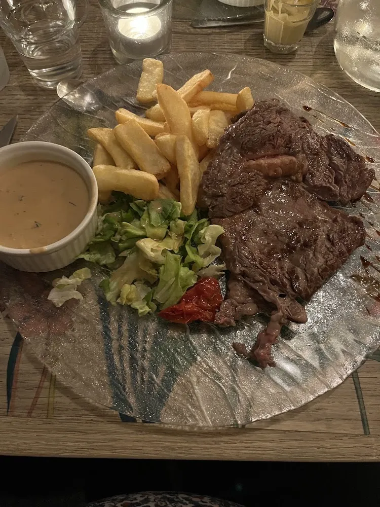 Entrecôte de Bœuf Angus Sauce Aux Morilles